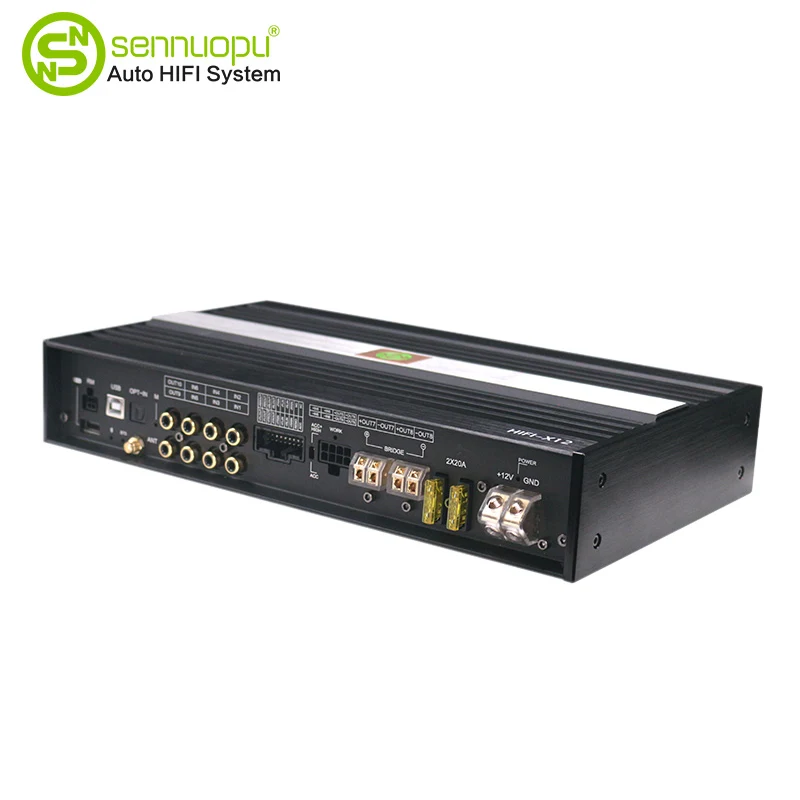 Próiseálaí Fuaime Auto Auto Amp + 10-CO Próiseálaí Fuaime Digiteach
