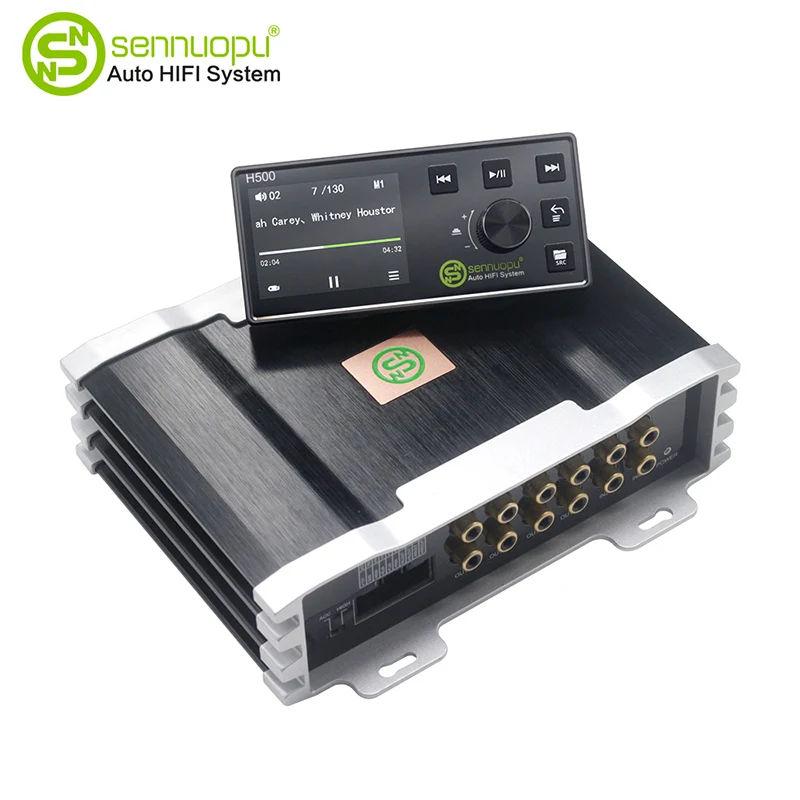 Próiseálaí Car DSP 4 Ch Amp 8 CH Próiseálaithe Fuaime Digiteach