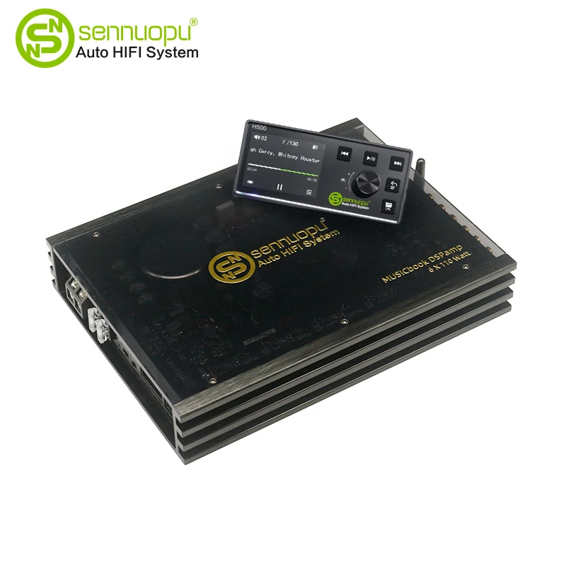 Aimplitheoir Car DSP 6*110 W 31 Cothromóir Banda