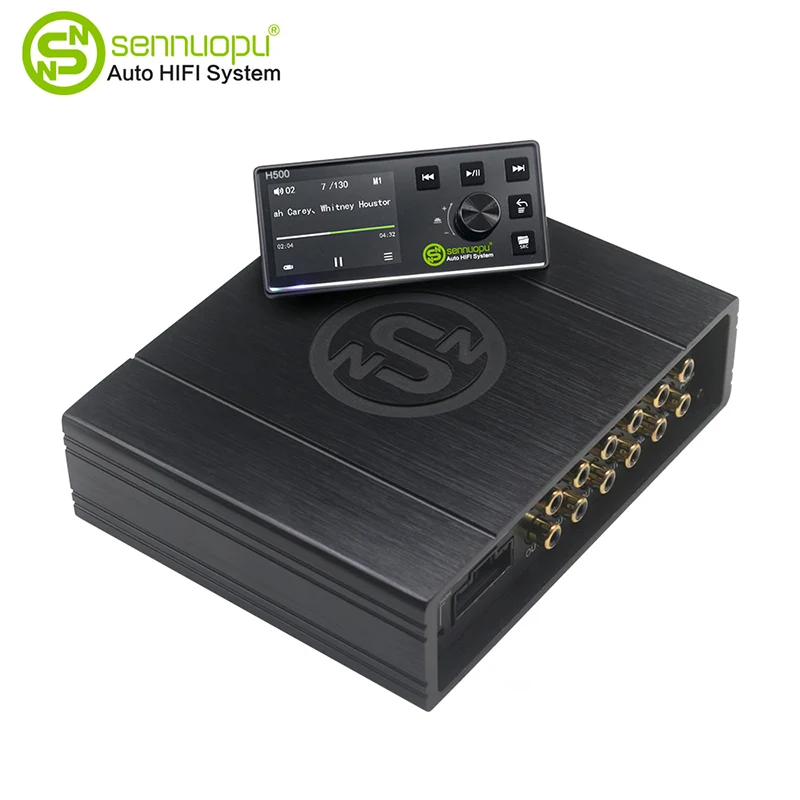 Aimplitheoir Car DSP Car DSP 4 Bealaí le 8 gcainéal Próiseálaithe Fuaime Digiteach